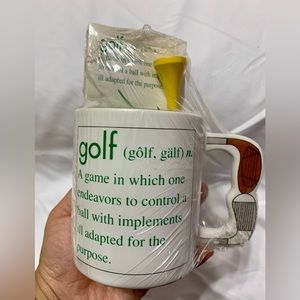 Vintage Golf Definition Tea Coffee Mug